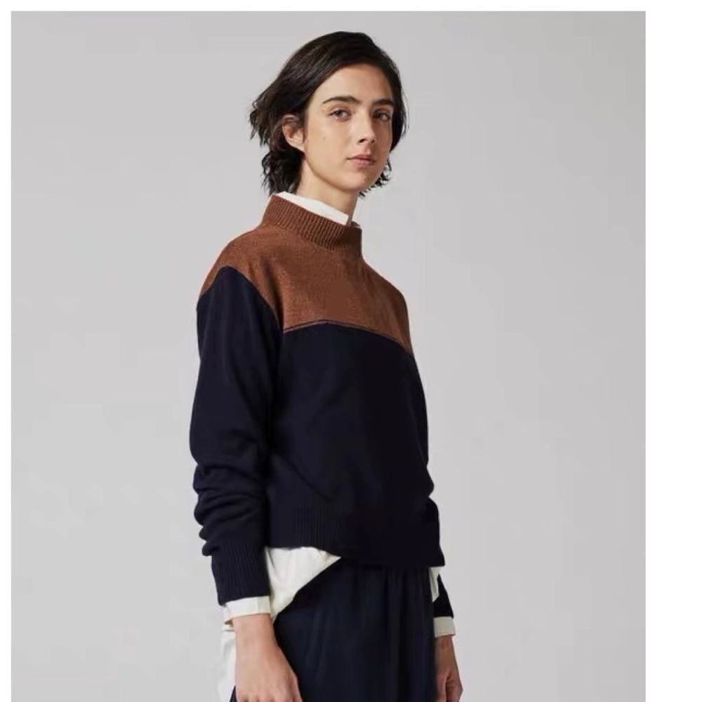 MHL Margaret Howell Classic Two-Tone Sweater